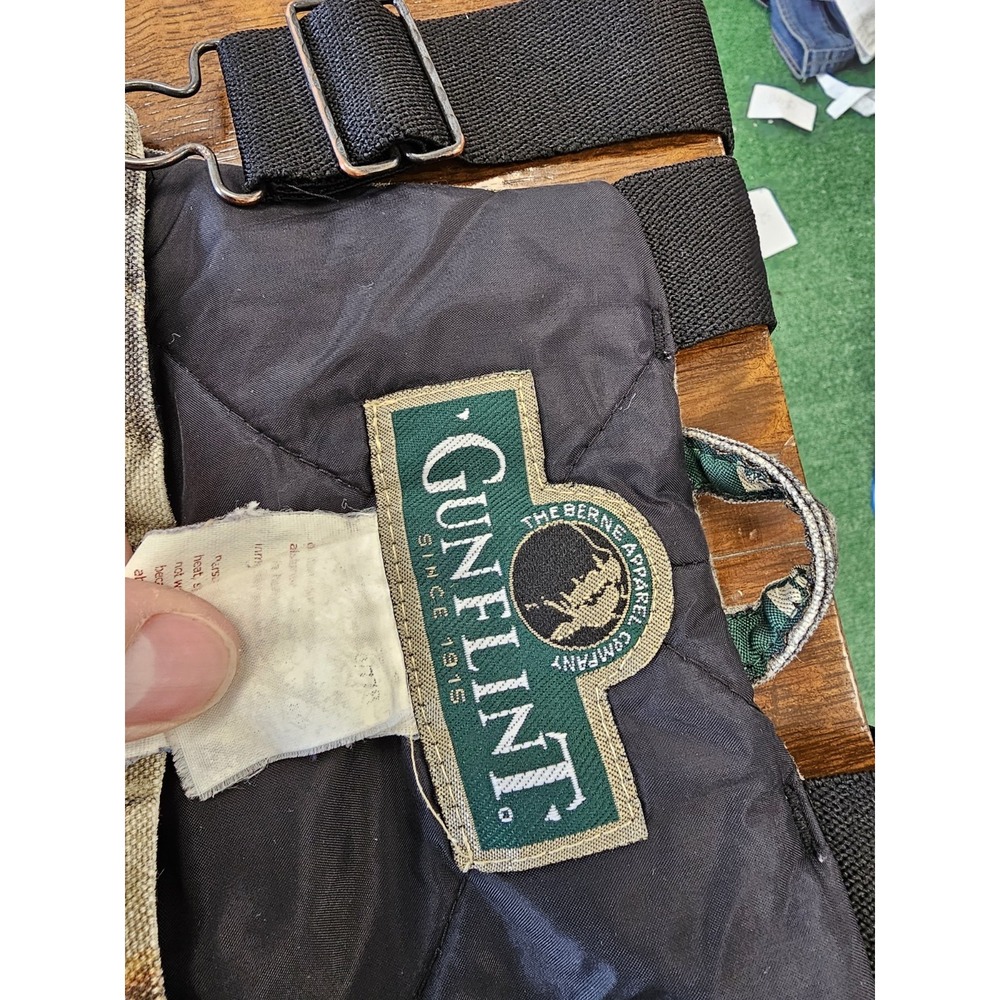 Gunflint Berne Bibs Real Tree Hardwood Hunting Overalls Waist 38 - Picture 5 of 6